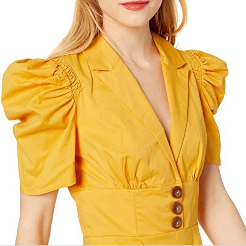 C/MEO Subscribe Jumpsuit Marigold - Picture 3 of 7